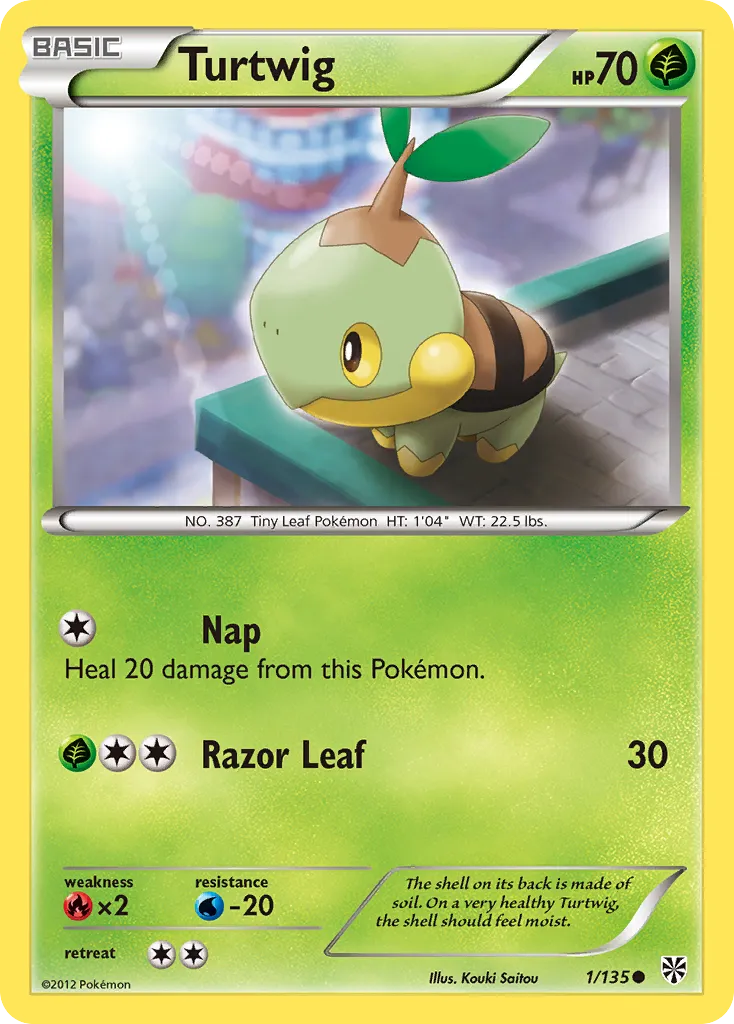 Turtwig — Plasma Storm — Pokemon