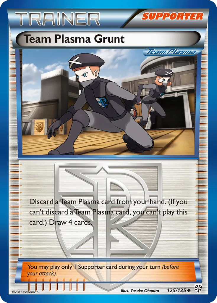 Sbire de la Team Plasma — Plasma Storm — Pokémon