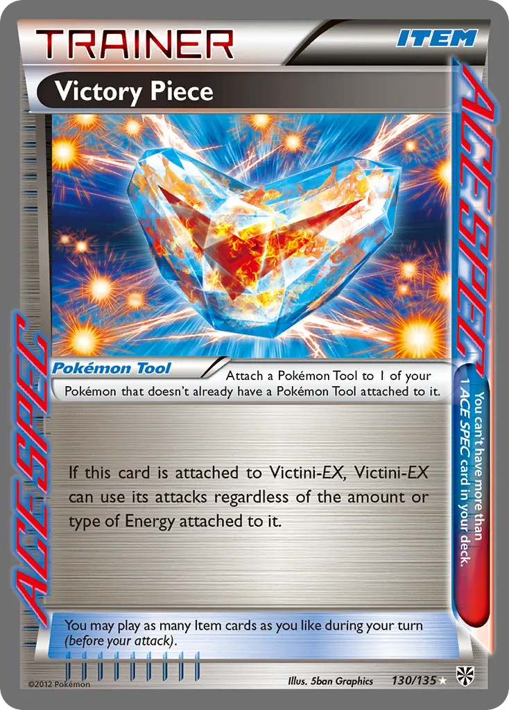 Victory Piece — Plasma Storm — Pokemon