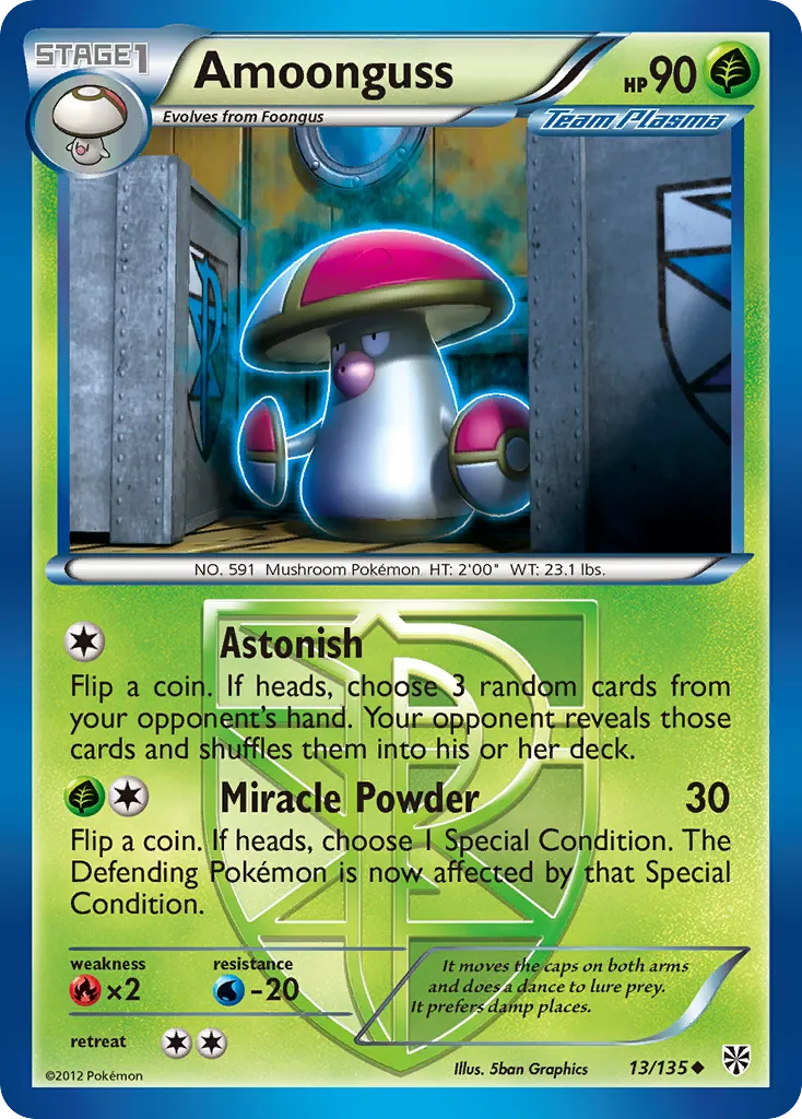 Amoonguss — Plasma Storm — Pokemon