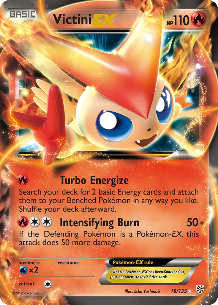 Victini EX — Plasma Storm — Pokemon