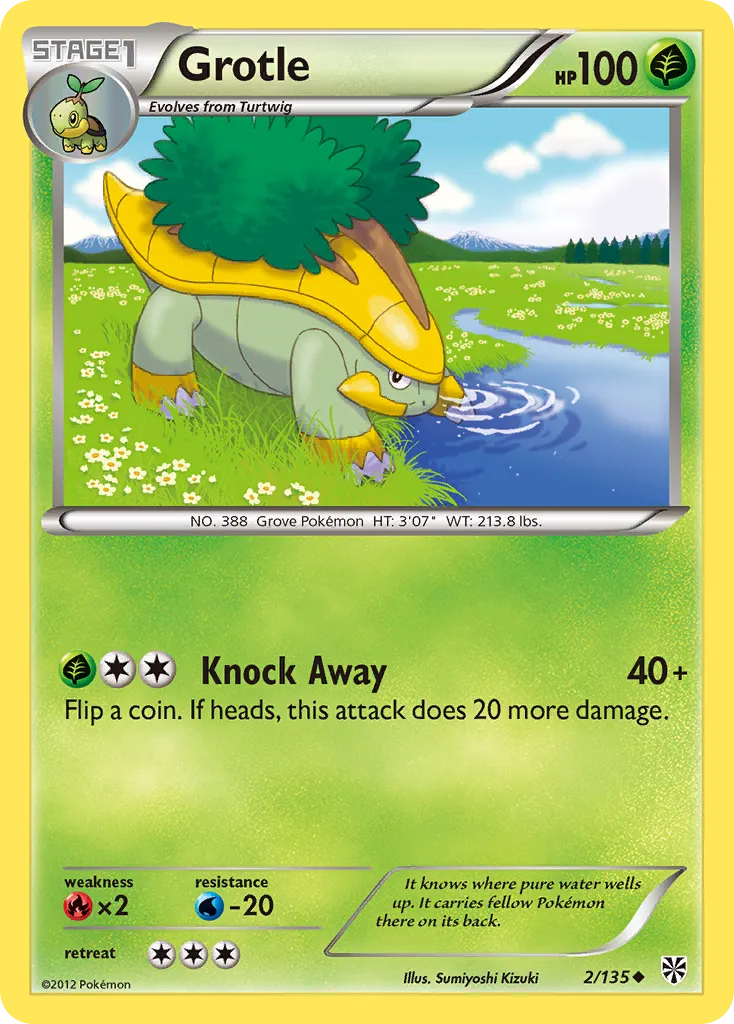Grotle — Plasma Storm — Pokemon