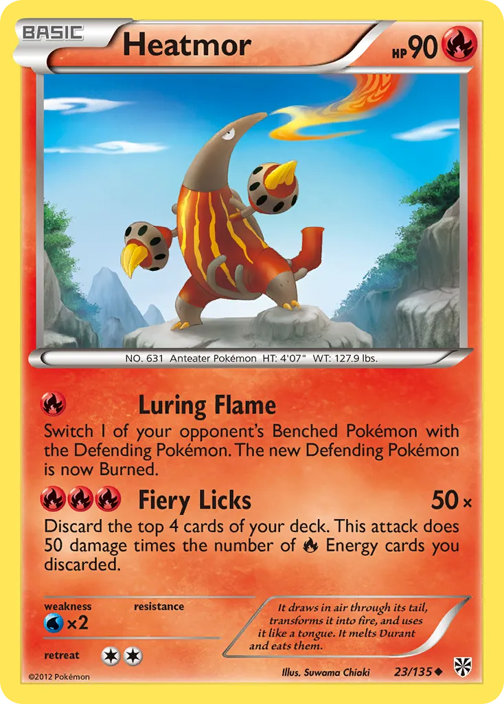 Heatmor — Plasma Storm — Pokémon