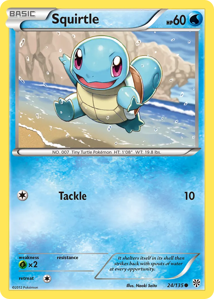 Squirtle — Plasma Storm — Pokemon