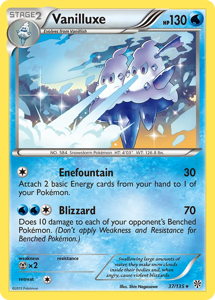 Vanilluxe — Plasma Storm — Pokemon