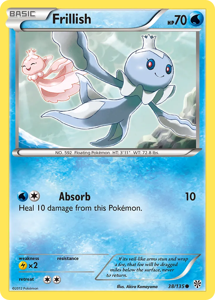 Frillish — Plasma Storm — Pokémon