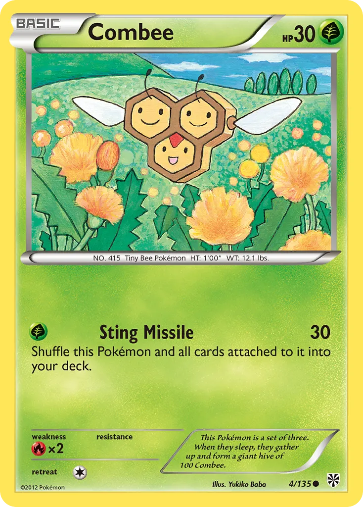 Combee — Plasma Storm — Pokémon