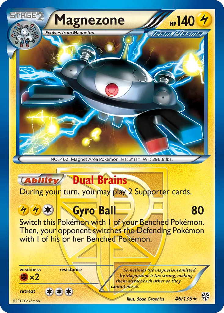 Magnezone — Plasma Storm — Pokemon