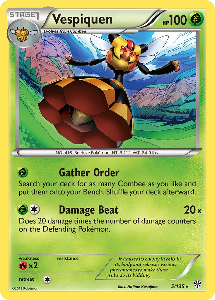Vespiquen — Plasma Storm — Pokemon