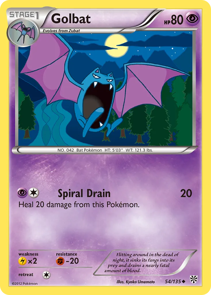 Golbat — Plasma Storm — Pokémon