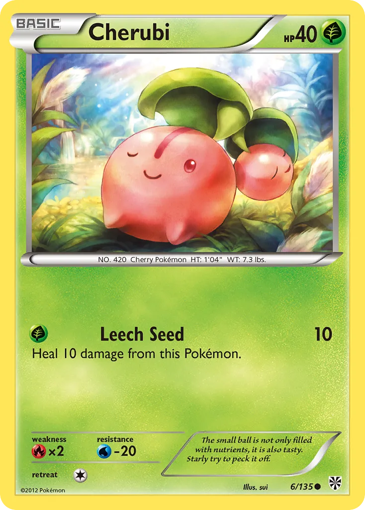 Cherubi — Plasma Storm — Pokémon