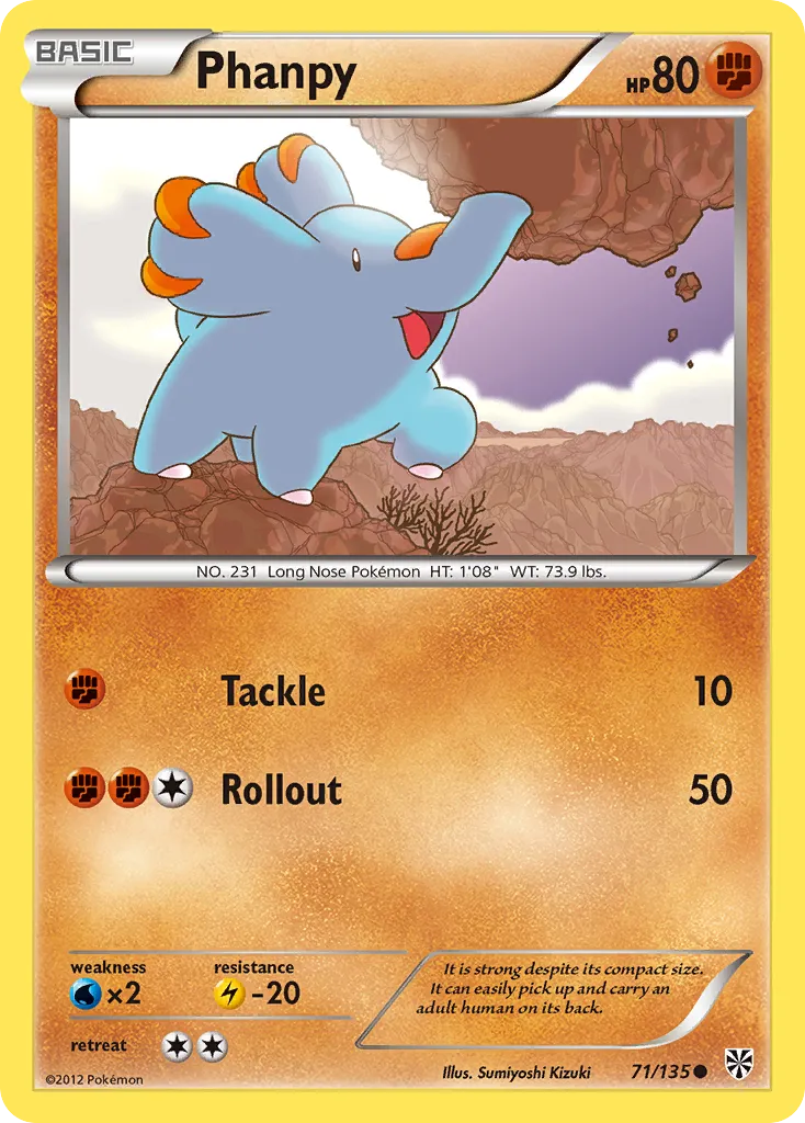 Phanpy — Plasma Storm — Pokémon