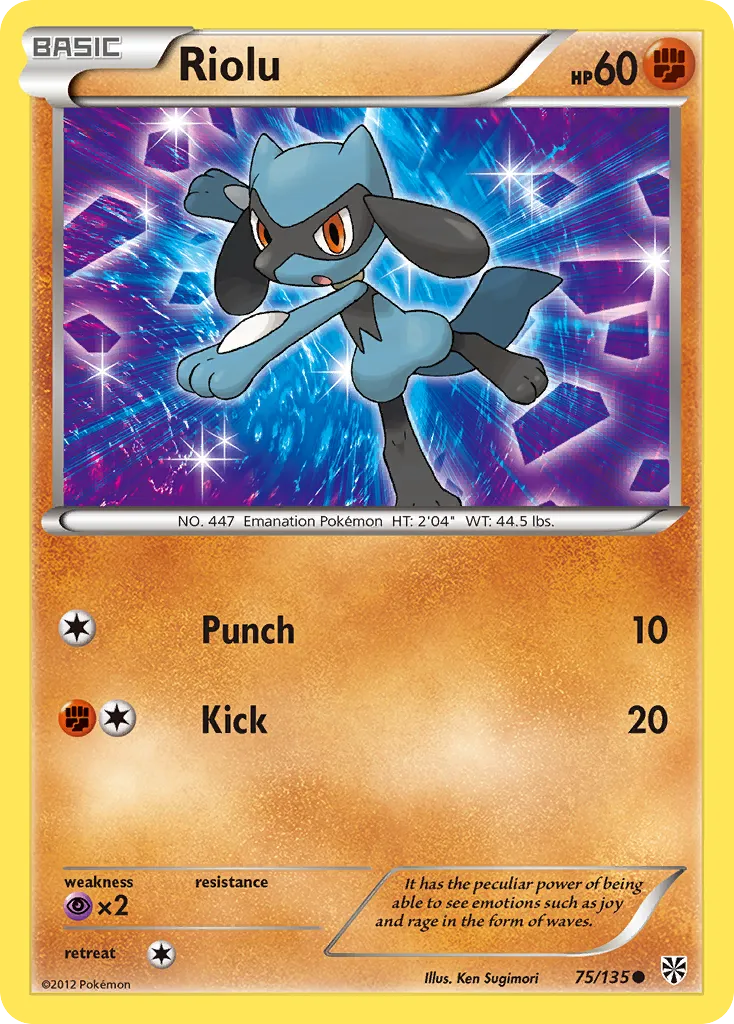 Riolu — Plasma Storm — Pokémon