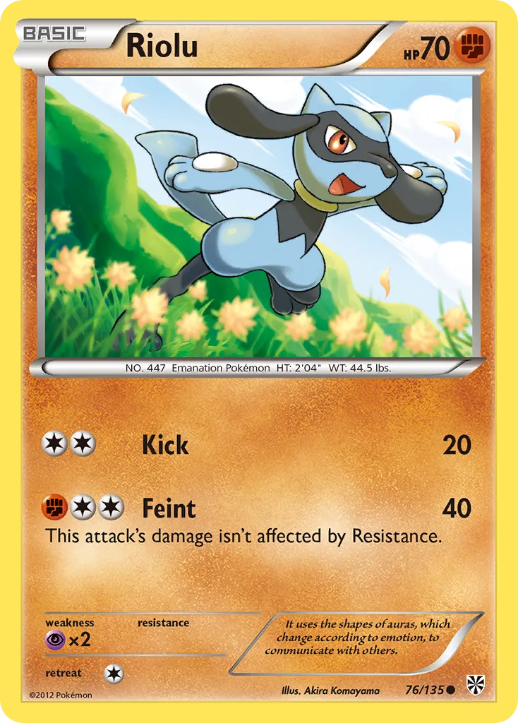 Riolu — Plasma Storm — Pokémon
