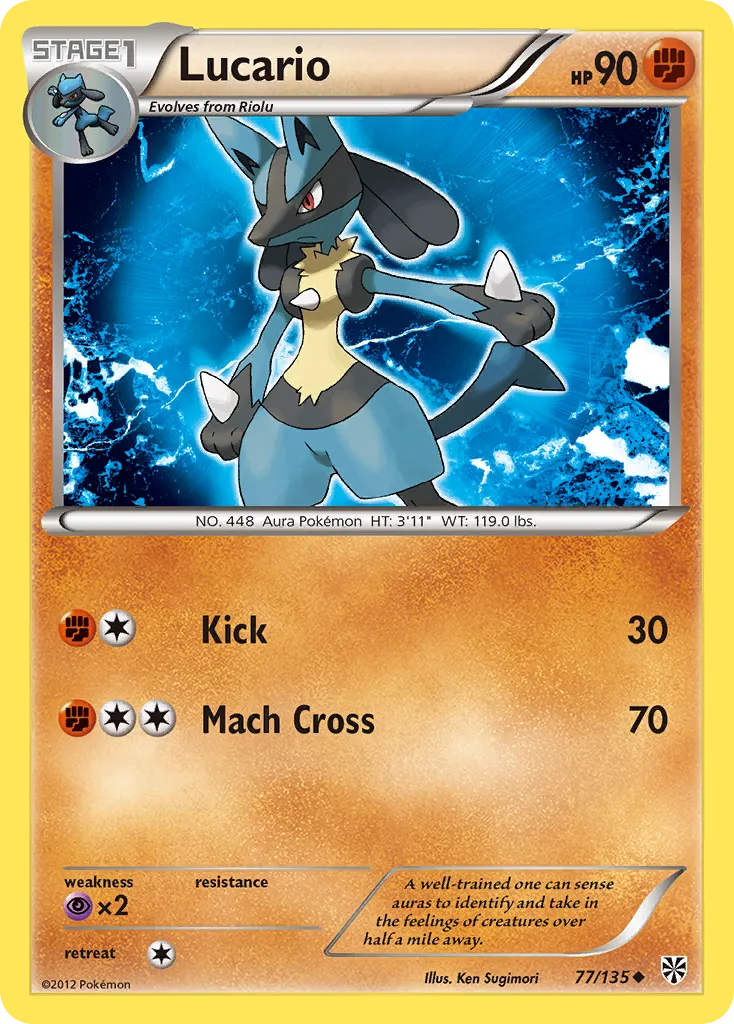 Lucario — Plasma Storm — Pokémon