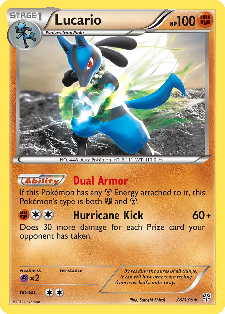 Lucario — Plasma Storm — Pokémon