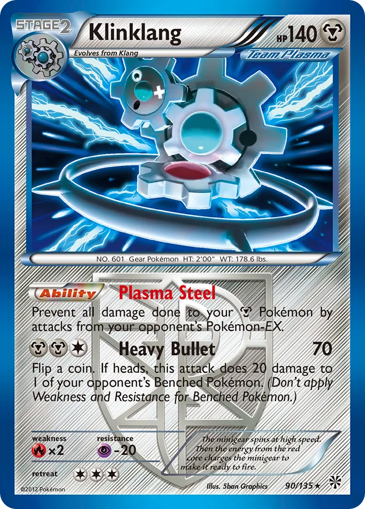 Klinklang — Plasma Storm — Pokemon