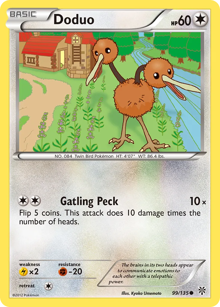 Doduo — Plasma Storm — Pokémon