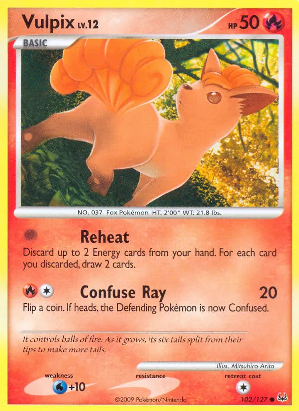 Vulpix — Platinum — Pokemon