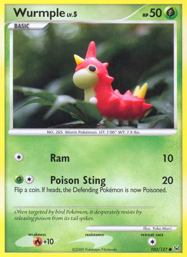 Chenipotte Lv.5 — Platinum — Pokemon