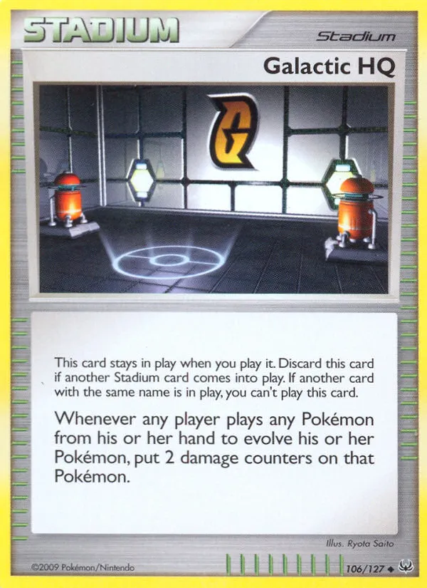 Galactic HQ — Platinum — Pokémon