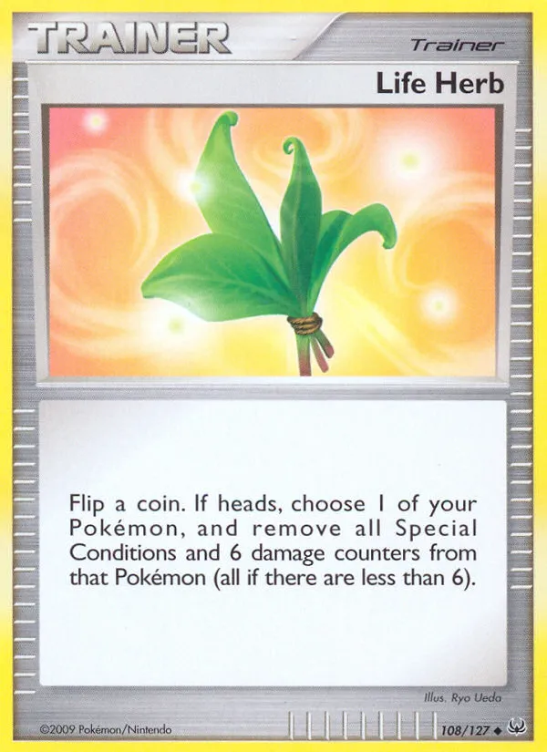 Herbe Sauveuse — Platinum — Pokémon