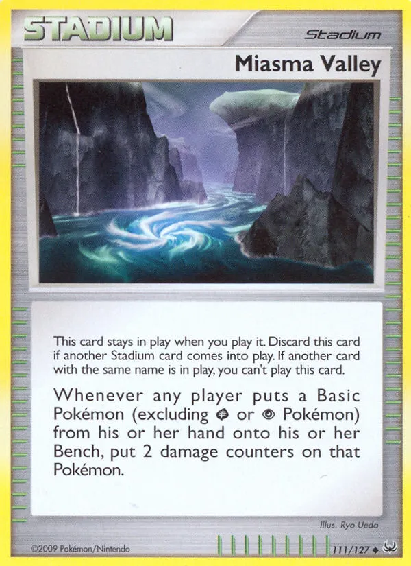 Miasma Valley — Platinum — Pokémon