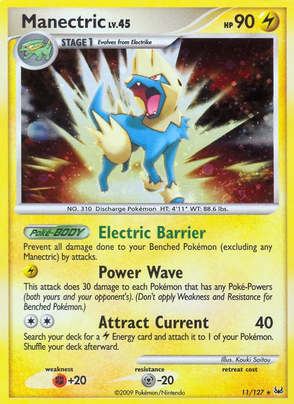 Elecsprint Lv.45 — Platinum — Pokemon