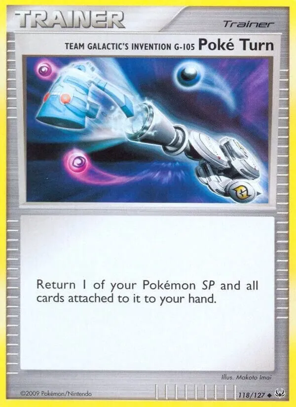 Team Galactic's Invention G-105 Poke Turn — Platinum — Pokémon