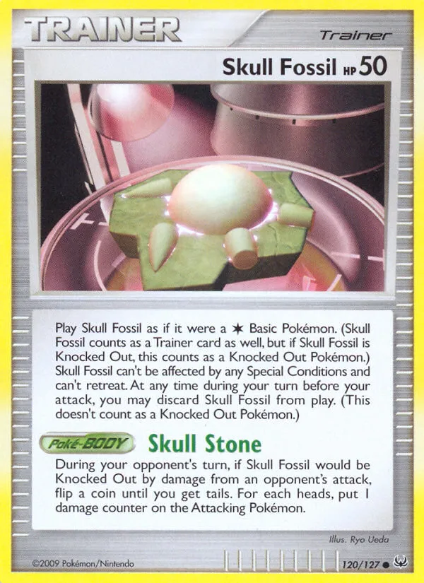 Fossile crâne — Platinum — Pokémon