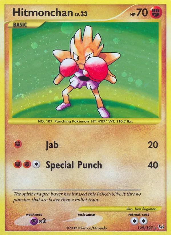 Hitmonchan — Platinum — Pokémon