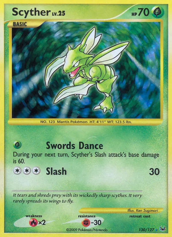 Scyther — Platinum — Pokemon