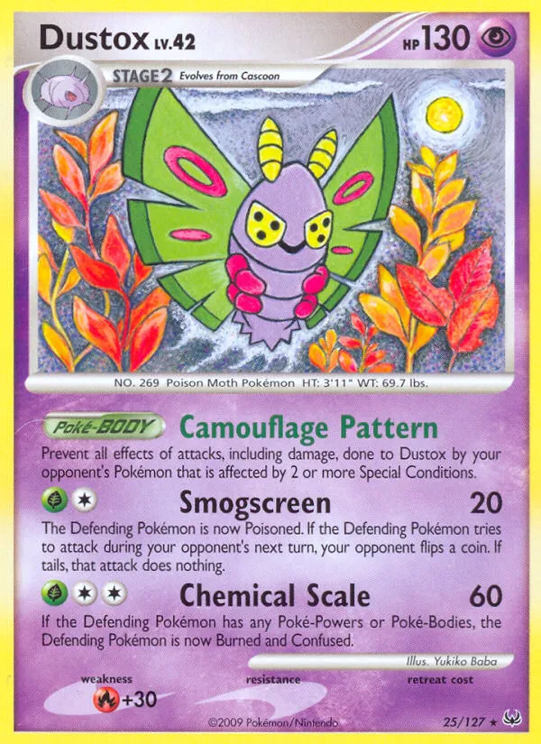 Dustox — Platinum — Pokémon