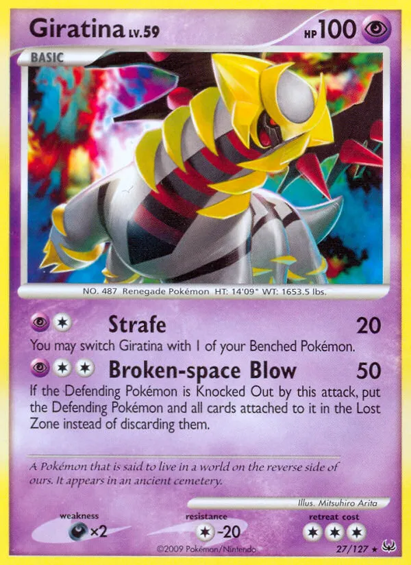 Giratina Lv.59 — Platinum — Pokemon