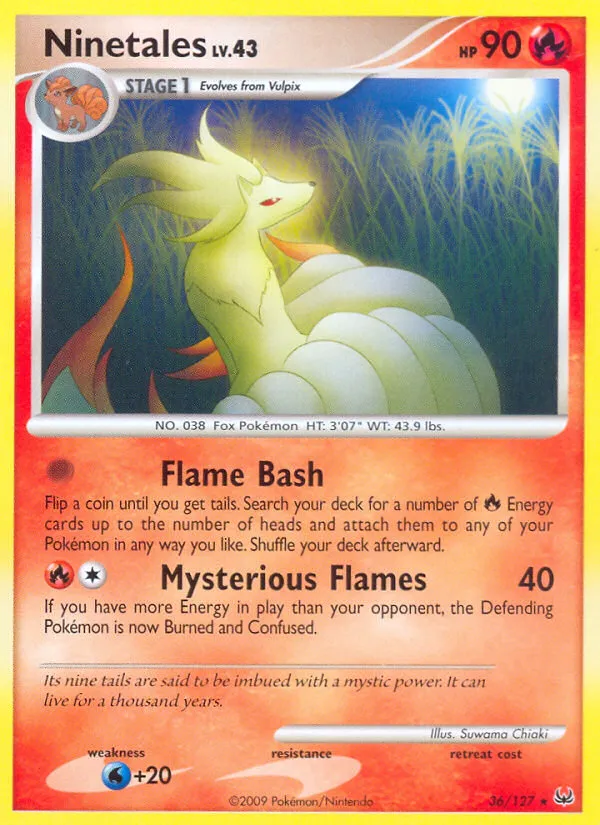 Ninetales — Platinum — Pokemon