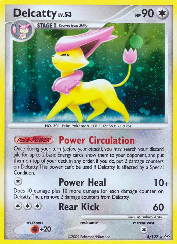 Delcatty Lv.53 — Platinum — Pokemon