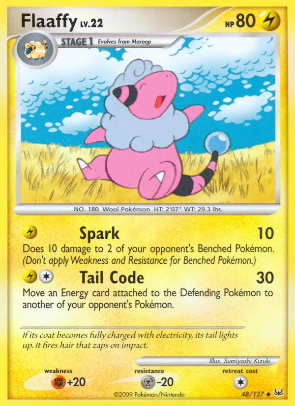 Flaaffy — Platinum — Pokemon