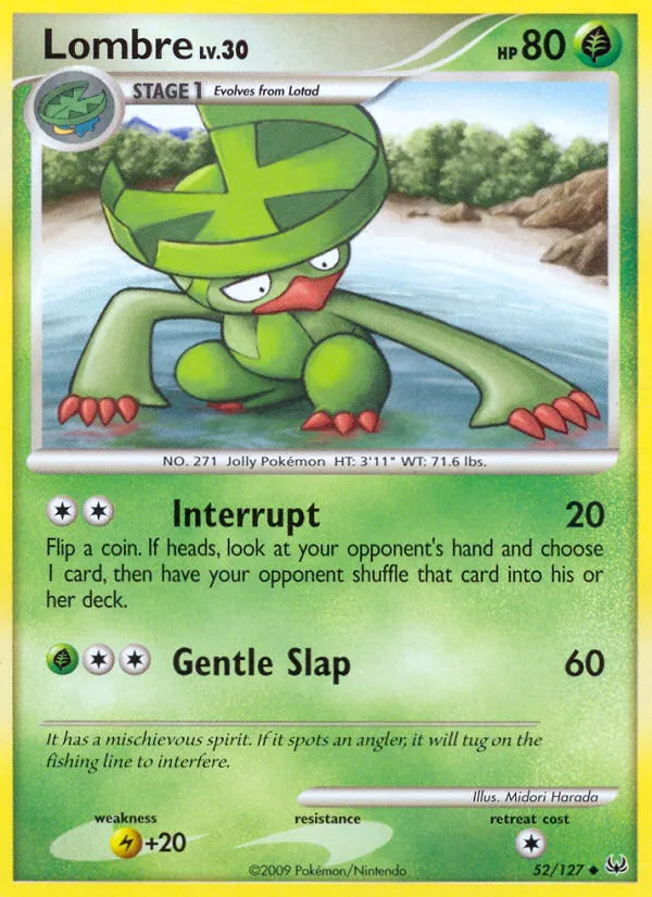Lombre — Platinum — Pokémon