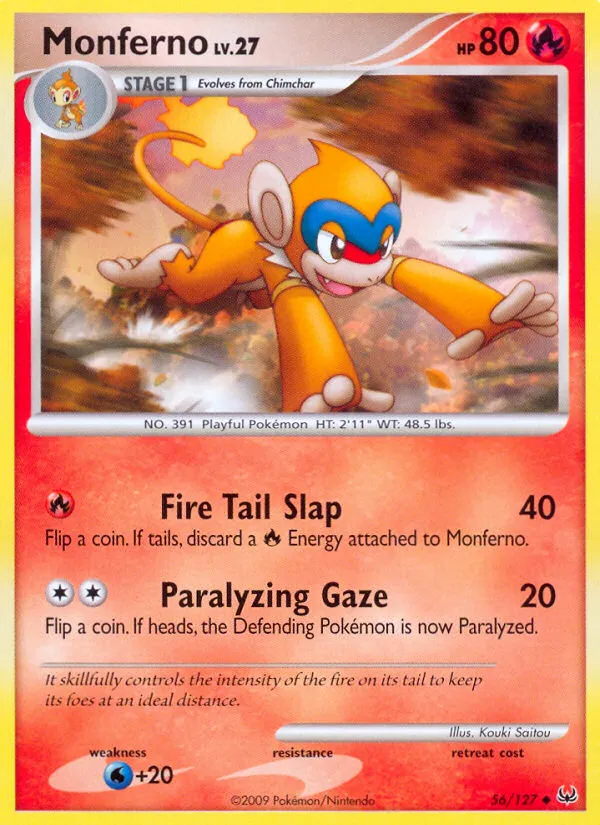 Monferno — Platinum — Pokemon