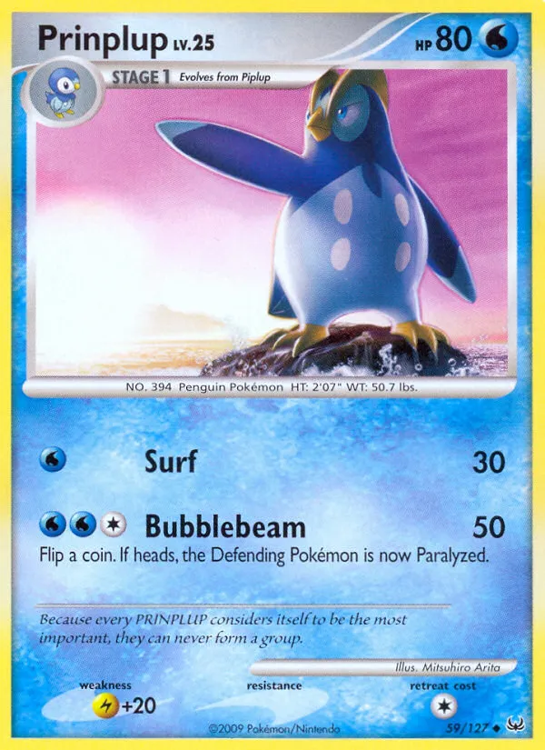 Prinplup — Platinum — Pokemon