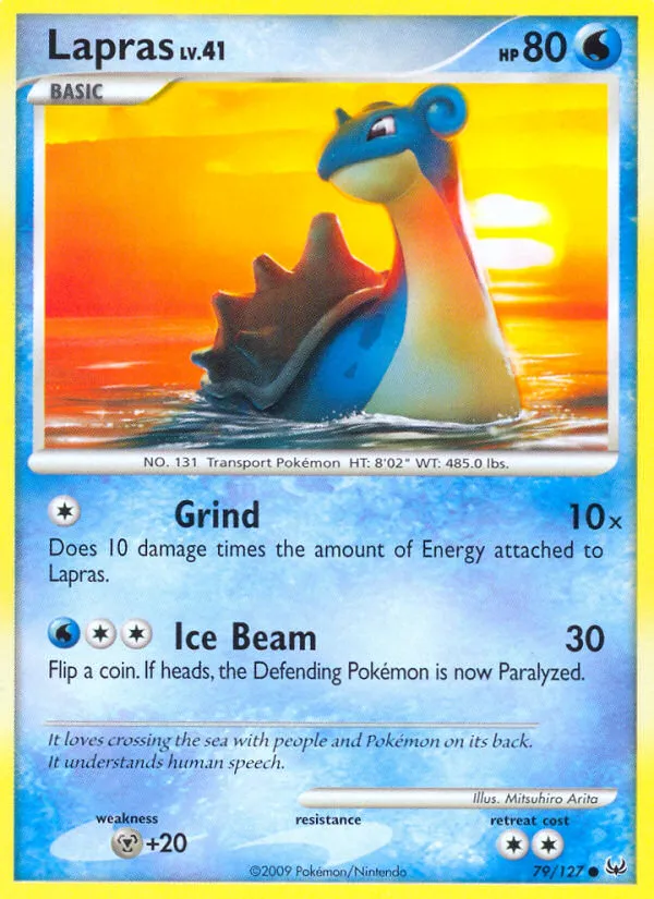 Lokhlass Lv.41 — Platinum — Pokémon