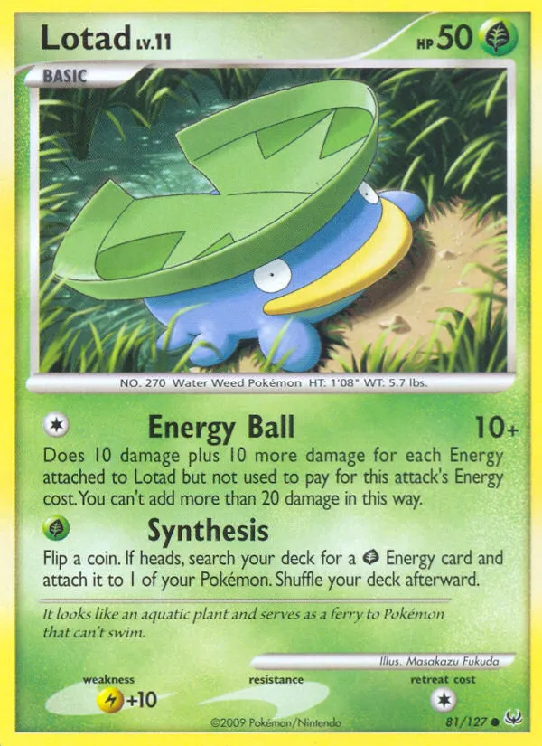 Lotad — Platinum — Pokémon