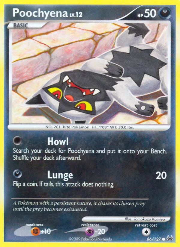 Medhyena Lv.12 — Platinum — Pokémon