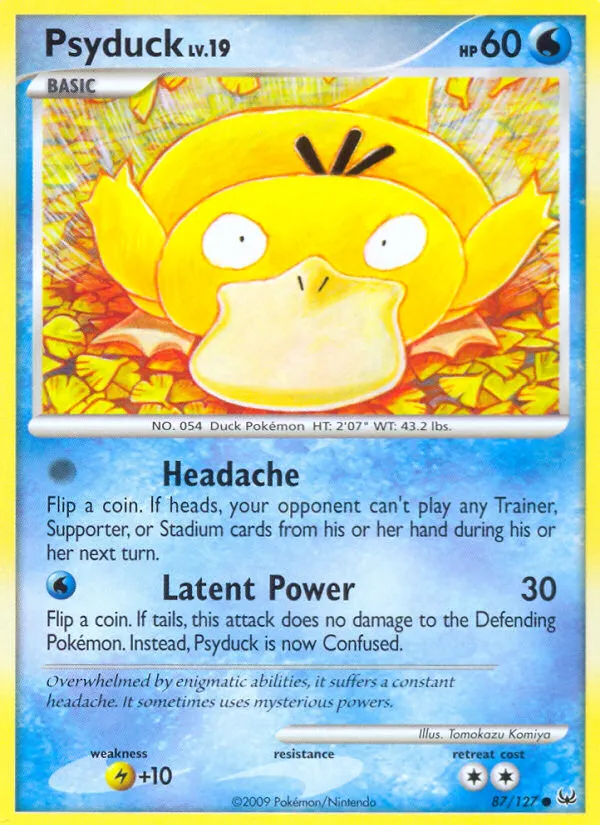 Psyduck — Platinum — Pokemon