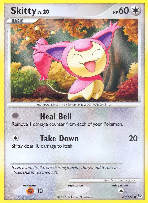 Skitty — Platinum — Pokémon
