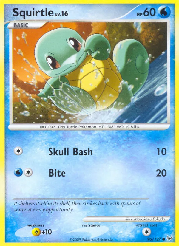 Carapuce Lv.16 — Platinum — Pokémon