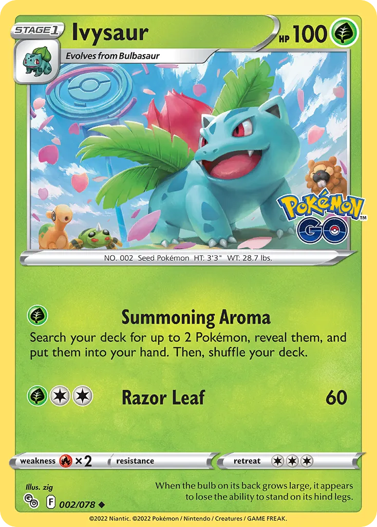 Herbizarre — Pokemon GO — Pokémon