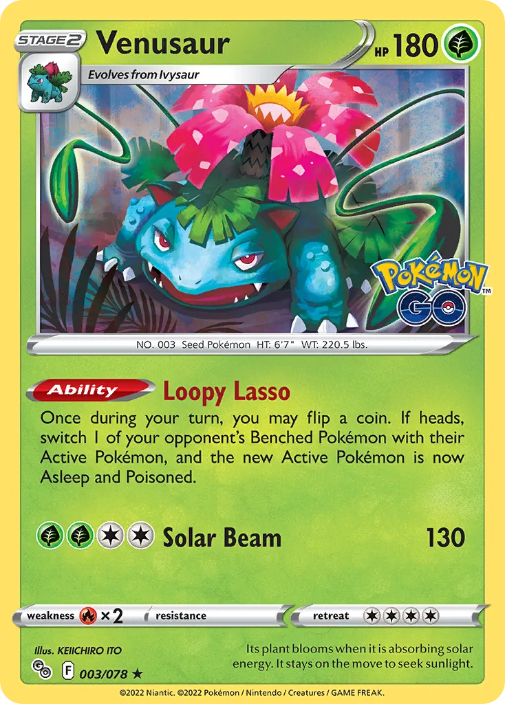 Venusaur — Pokemon GO — Pokémon