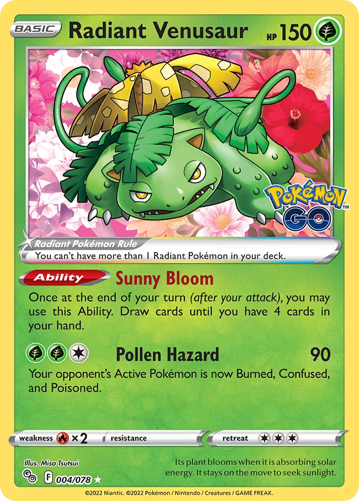 Radiant Venusaur — Pokemon GO — Pokémon