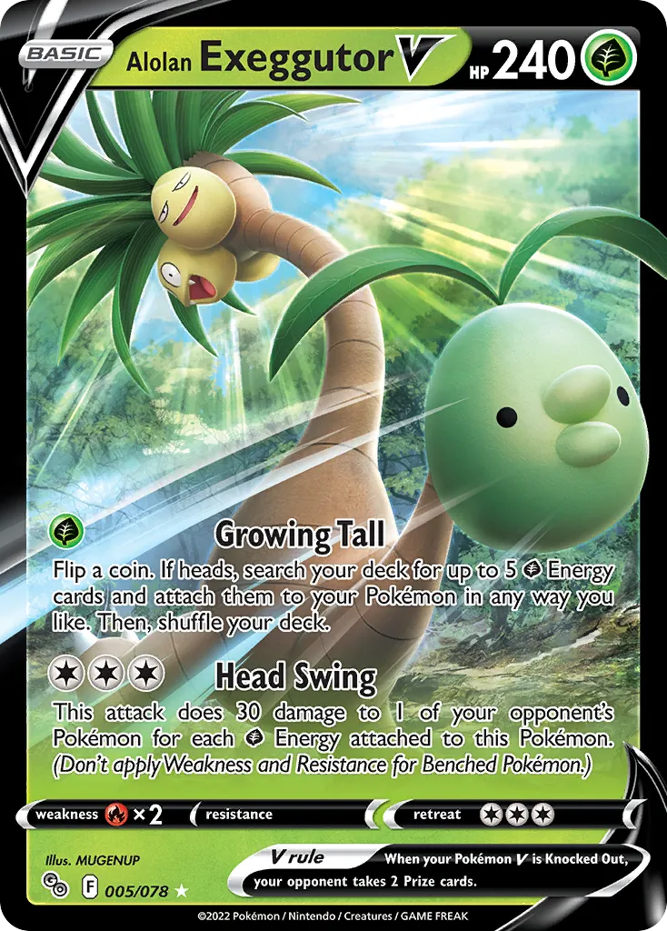 Noadkoko de Alola V — Pokemon GO — Pokémon